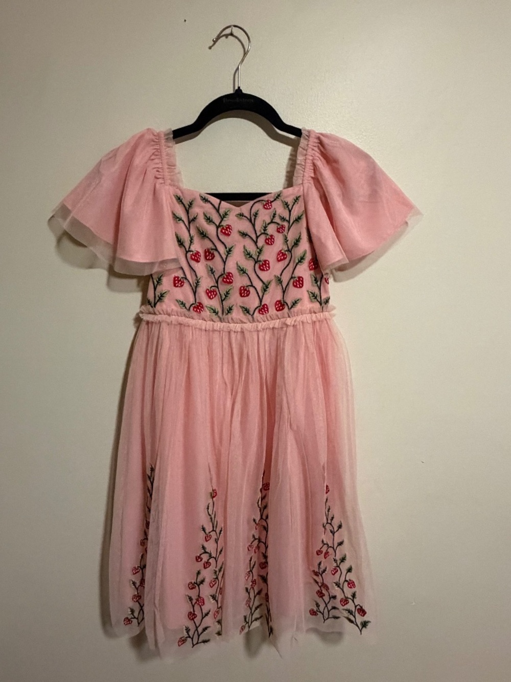 JessaKae girls size 8| berry garden tulle dress
